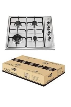 Starlux 4 Burner Stainless Gas Hob - Inbuilt Gas Hob