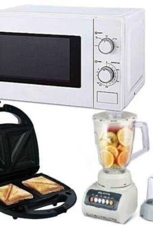 Microwave 20Liters + Blender + Toaster-Bundle