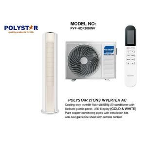 Polystar 2 TONS FLOOR STANDING INVERTER AIR CON