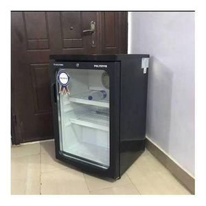 Polystar 90L Wine Cooler PV-SC276BG – Showcase Chiller with Outside Condenser, Black Finish