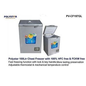 Polystar 140Ltr Chest Freezer with Hfc Free & Fckw Free