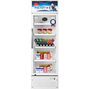 Polystar 365L Upright Beverage Showcase Chiller