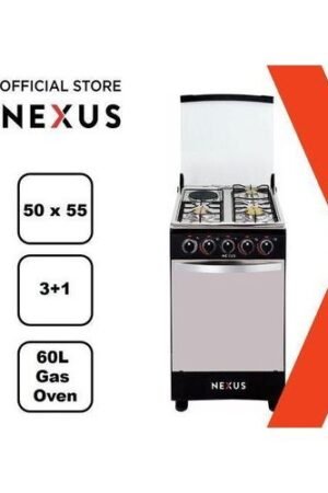 Nexus 3 Gas + 1 Electric Standing Gas Cooker