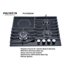 Polystar 60CM 4 Burner Built-in Gas Hob (All Gas)